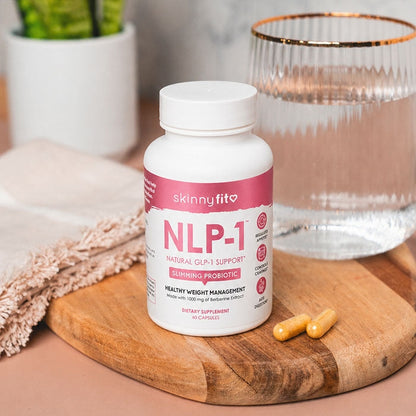 NLP-1 Natural Probiotic Supplement (30 Servings) - Digestion & Gut Health Support - Berberine & Probiotics - Non GMO, Gluten Free & Dairy Free - Beauty & Body Care